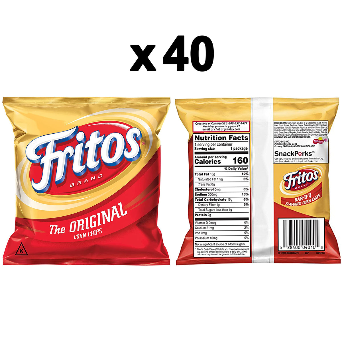 Fritos Original Corn Chips close-up showing texture and classic flavor for quick snacking.