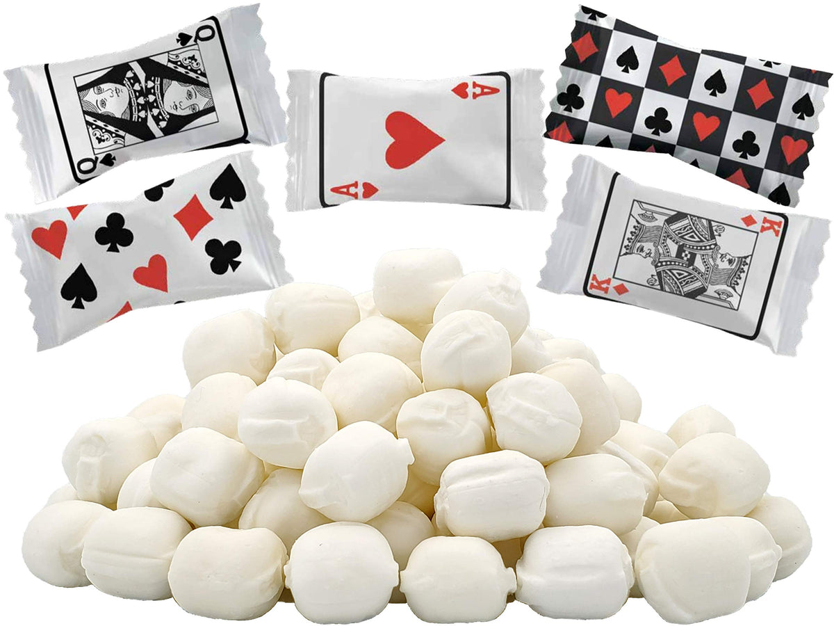 Fruidles Card Games Buttermints bag front, ideal for party favors and coffee service