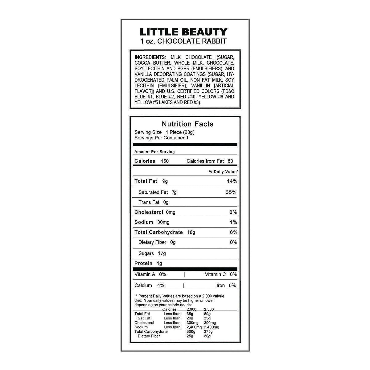 Fruidles Kosher Certified Dairy bunny signifying reliable quality and dietary suitability.