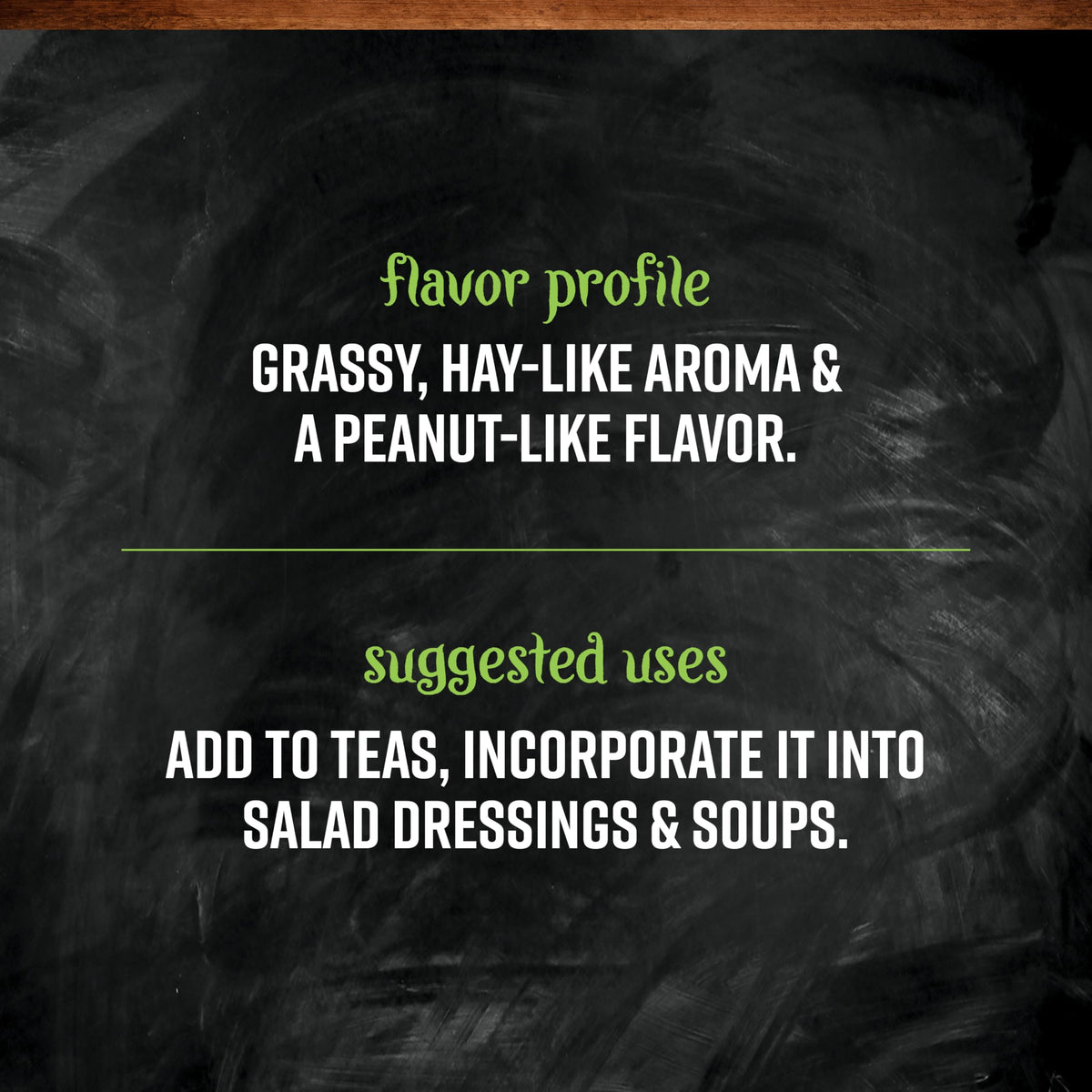 Frontier Co-op Organic Alfalfa Leaf Powder stirred into a smoothie for flavor and color balance.
