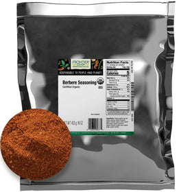 Frontier Co-op Berbere seasoning bulk bag shows bold flavor for Ethiopian dishes