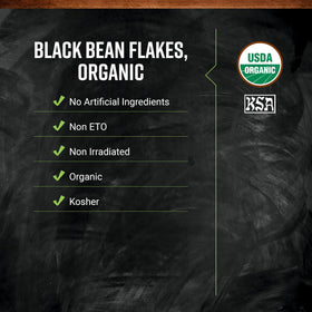 Frontier Co-op Black Bean Flakes help form hearty plant-based burger patties