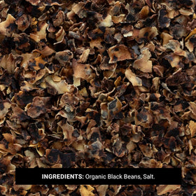 Frontier Co-op Black Bean Flakes add texture to soups as a savory base