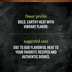 Frontier Co-op recyclable packaging reduces waste while preserving chili freshness.