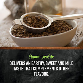 Frontier Co-op burdock root in soup dish highlights earthy sweetness.