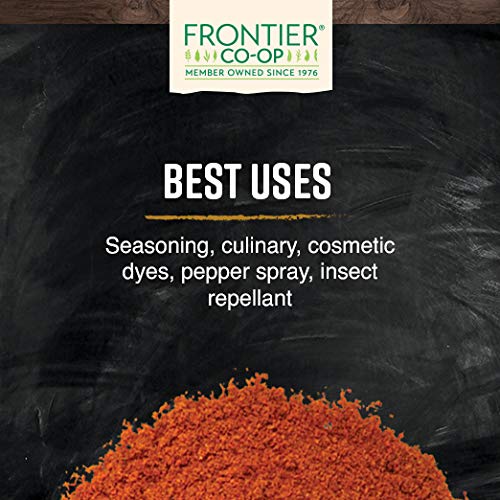 Frontier Co-op cayenne powder for DIY bug repellant applications.