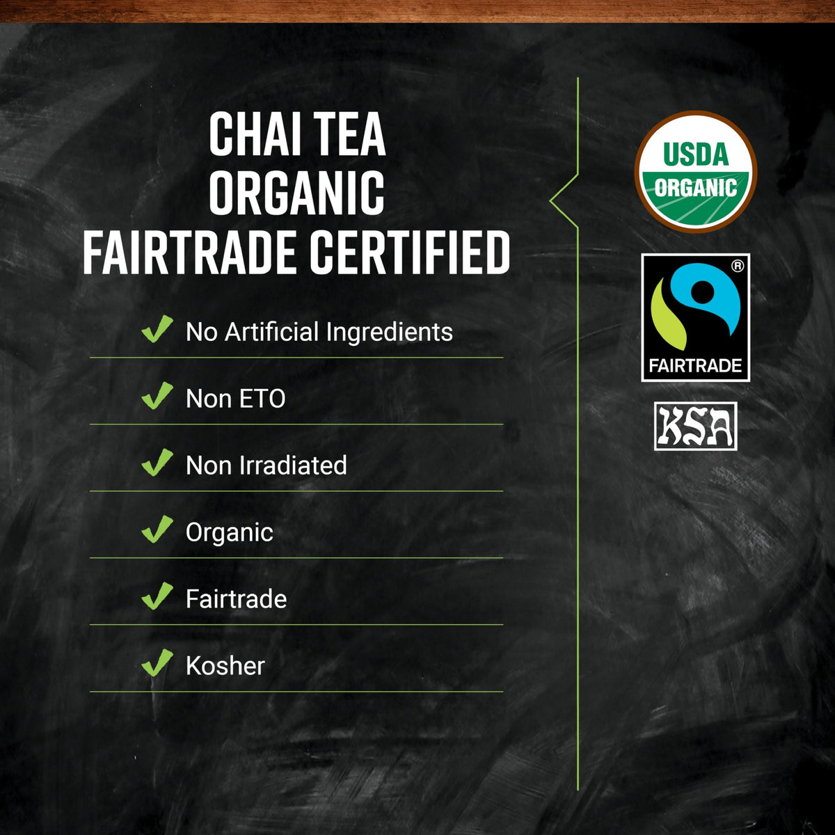 Frontier Co-op chai tea bulk pack spices, great for bold, aromatic brews at home.