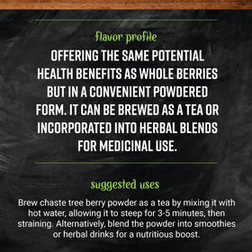 Chaste tree berries by Frontier Co-op, organic whole berries for herbal blends