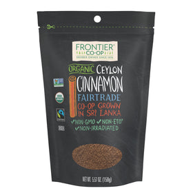Frontier Co-op organic cinnamon powder bulk pack for baking and flavoring