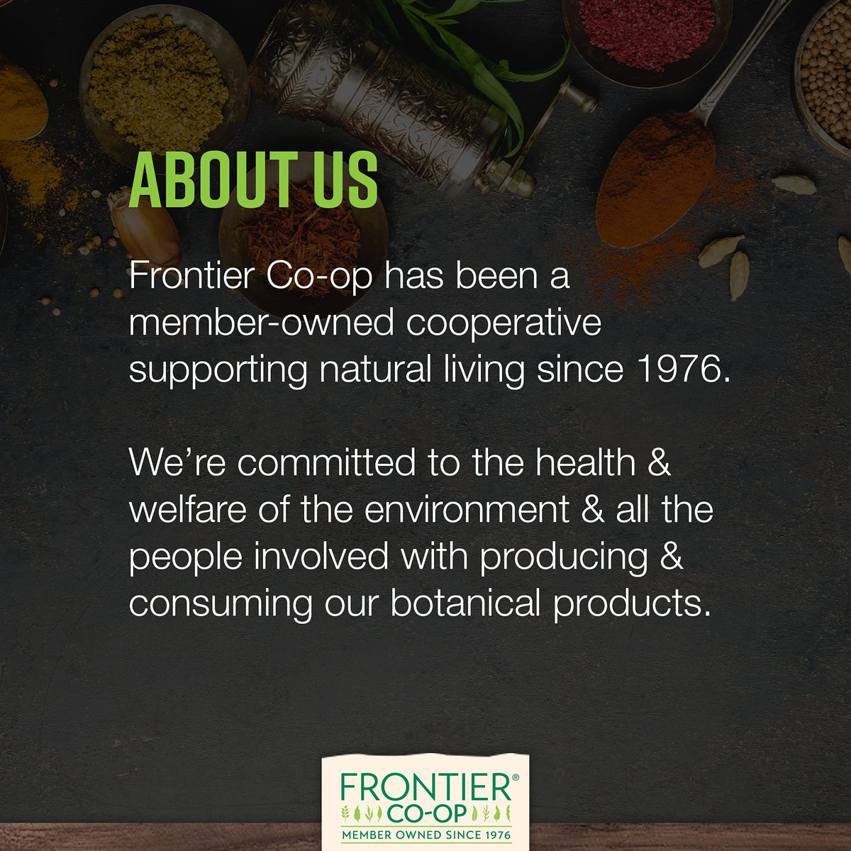 Frontier Co-op comfrey root kosher certification symbol on packaging for inclusive sourcing.
