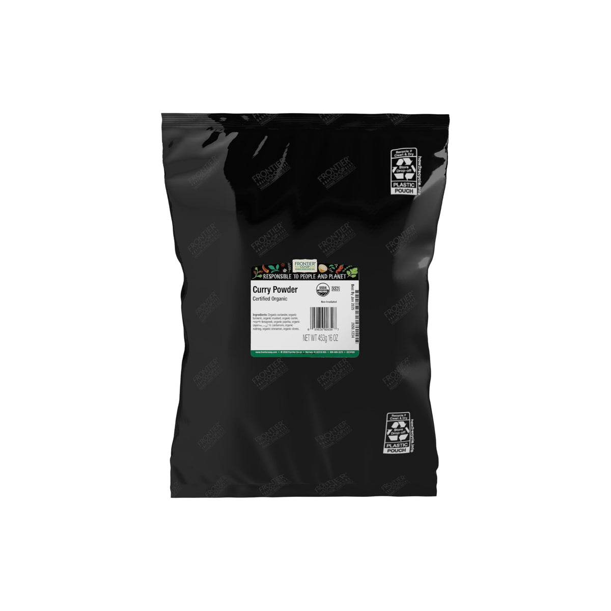 Frontier Co-op Organic Curry Powder bulk bottle ready to boost curries