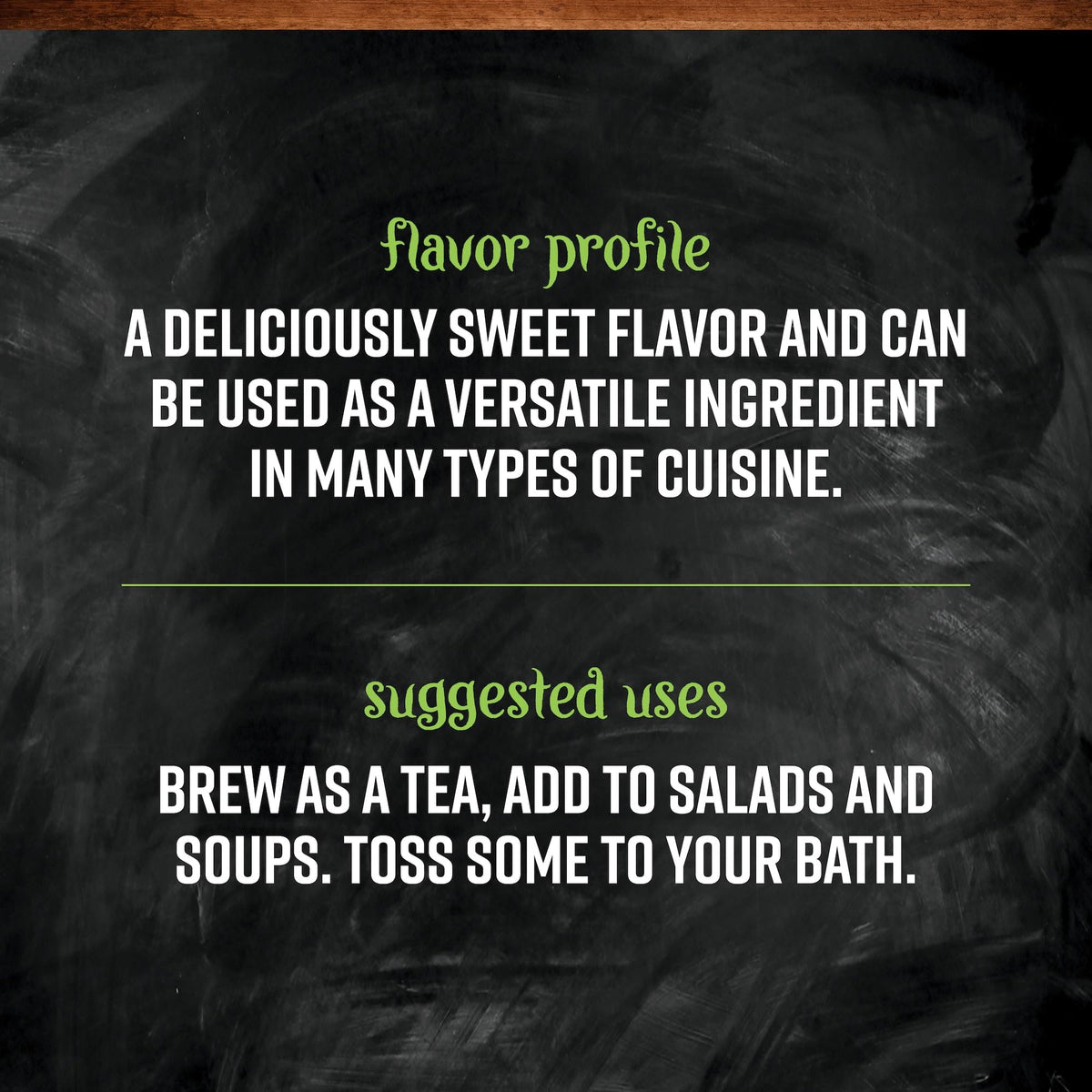 Frontier Co-op dandelion leaf-aroma image emphasizes earthy scent boosting flavor in recipes.