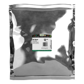 Frontier Co-op dill weed cut and sifted in bulk bag for rich, versatile seasoning.
