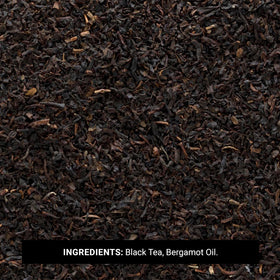 Frontier Co-op Earl Grey with bergamot oil offering smoky citrus aroma.