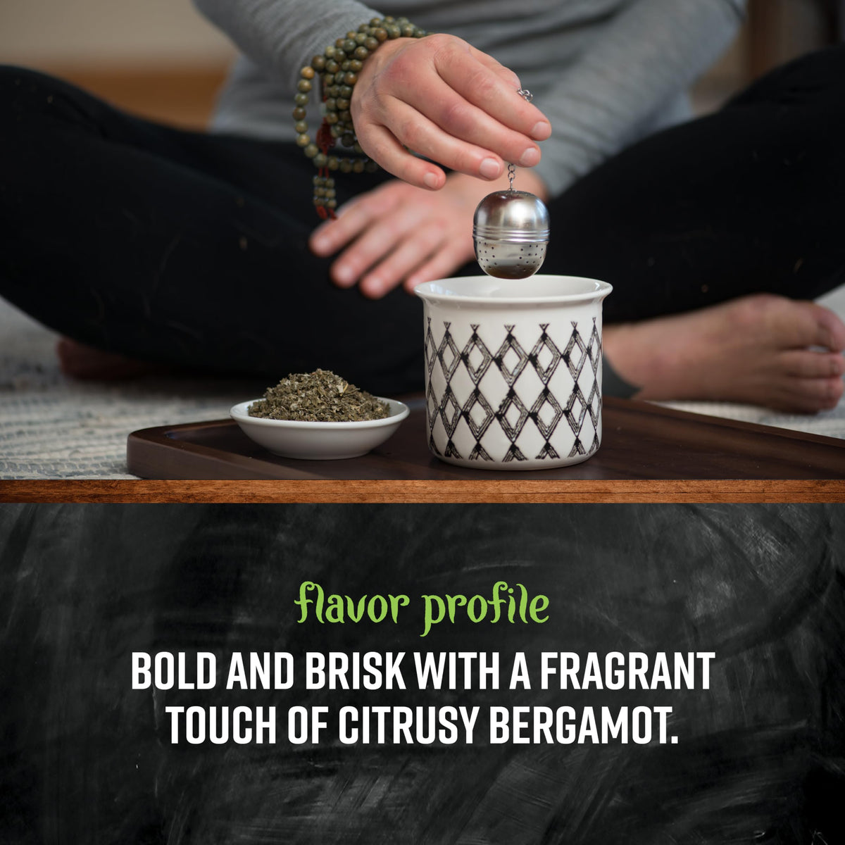 Frontier Co-op Earl Grey leaves showcase full-bodied flavor quality.