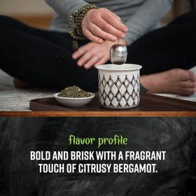 Frontier Co-op Earl Grey leaves showcase full-bodied flavor quality.
