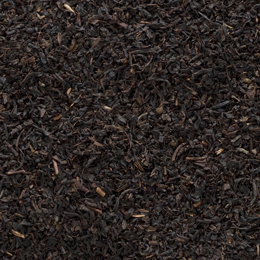 Frontier Co-op Earl Grey tea bergamot-oil scent closeup showing citrus notes