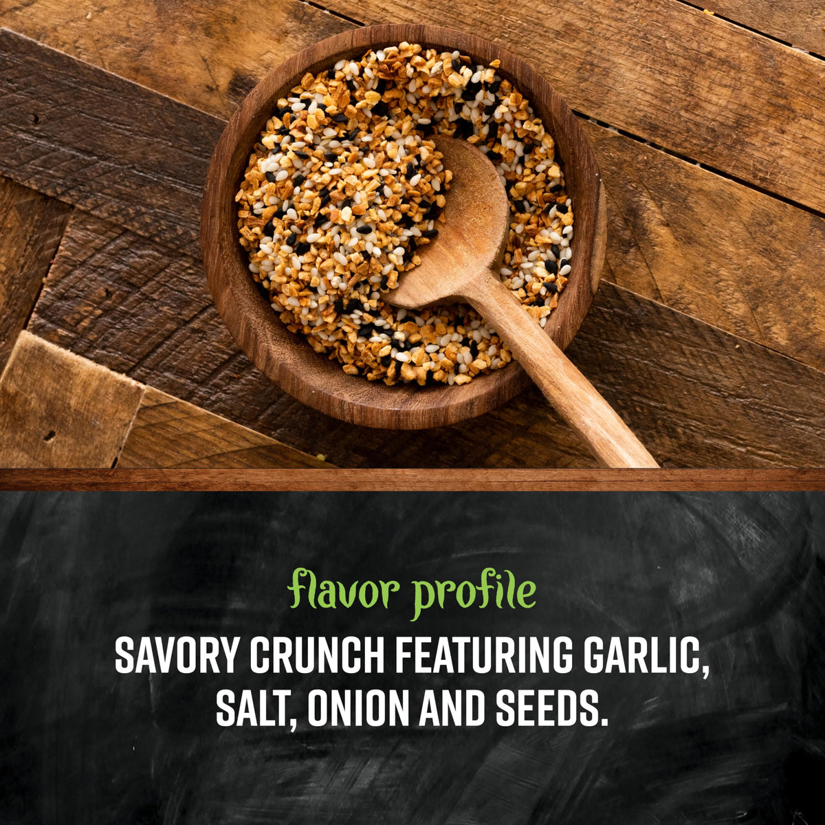 Frontier Co-op Everything Blend on avocado slices highlights savory seasoning