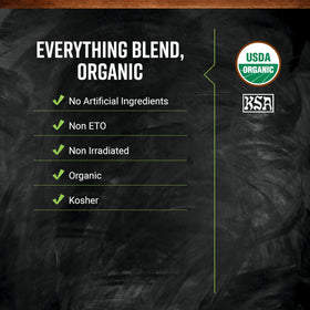 Frontier Co-op Everything Blend sprinkled on eggs for flavorful boost
