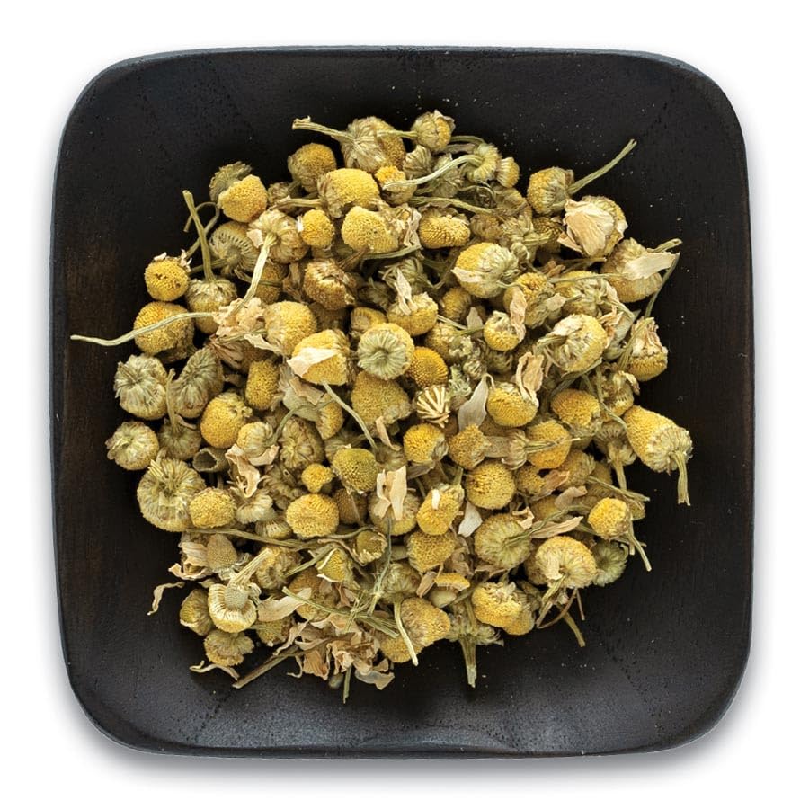 Frontier Co-op German chamomile bouquet image highlighting versatile ingredient for teas and baths