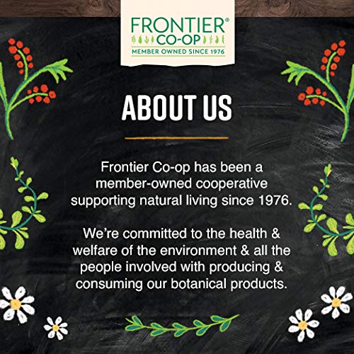 Frontier Co-op Ginger Root Ground packaging highlights Kosher status and sustainable growth.