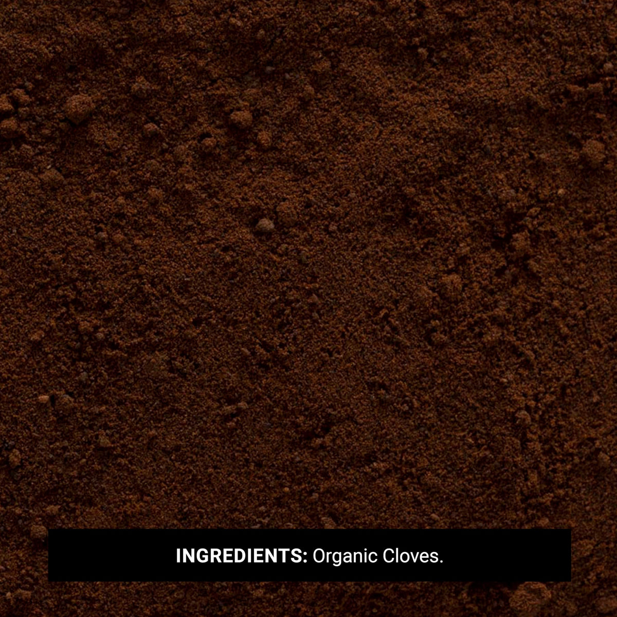 Frontier Co-op Ground Cloves powder texture close-up showing uniform grind and bold aroma.