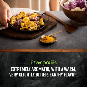 Frontier Co-op Ground Cumin spice jar on kitchen counter enhances flavor