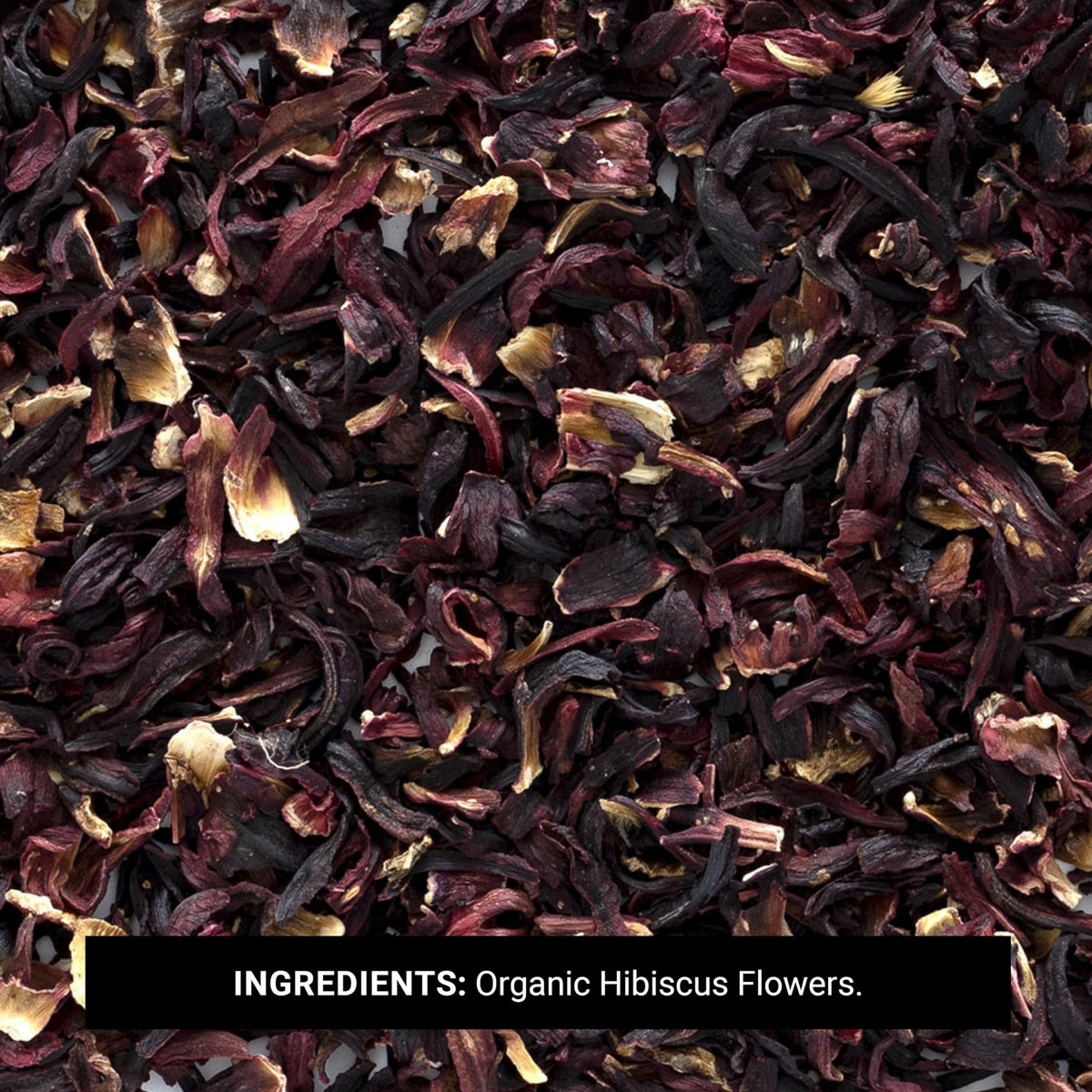 Frontier Co-op hibiscus flowers ideal for hot or cold tea blends.