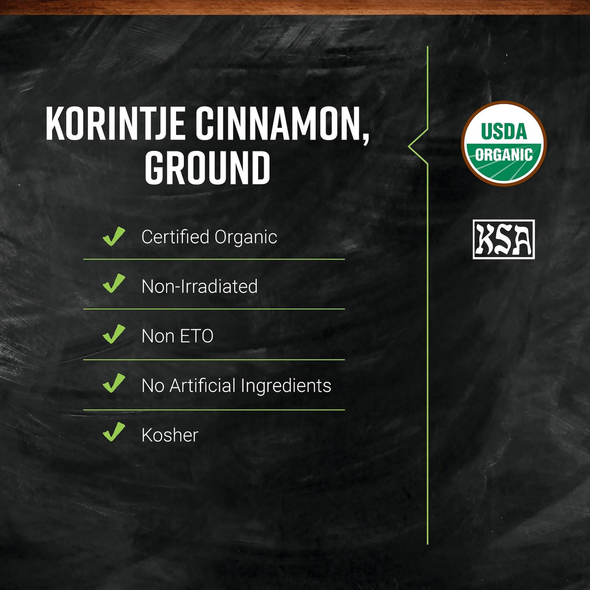 Frontier Co-op kosher-certified cinnamon powder-jar close-up