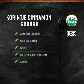 Frontier Co-op kosher-certified cinnamon powder-jar close-up