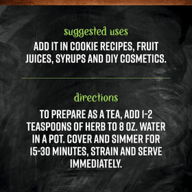 Frontier Co-op licorice root as natural sweetener for beverages and foods.