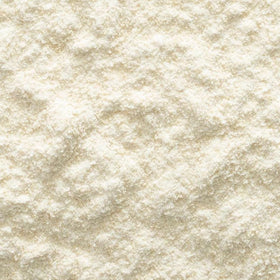 Frontier Co-op maple syrup powder dissolving in hot tea for a fragrant sip.