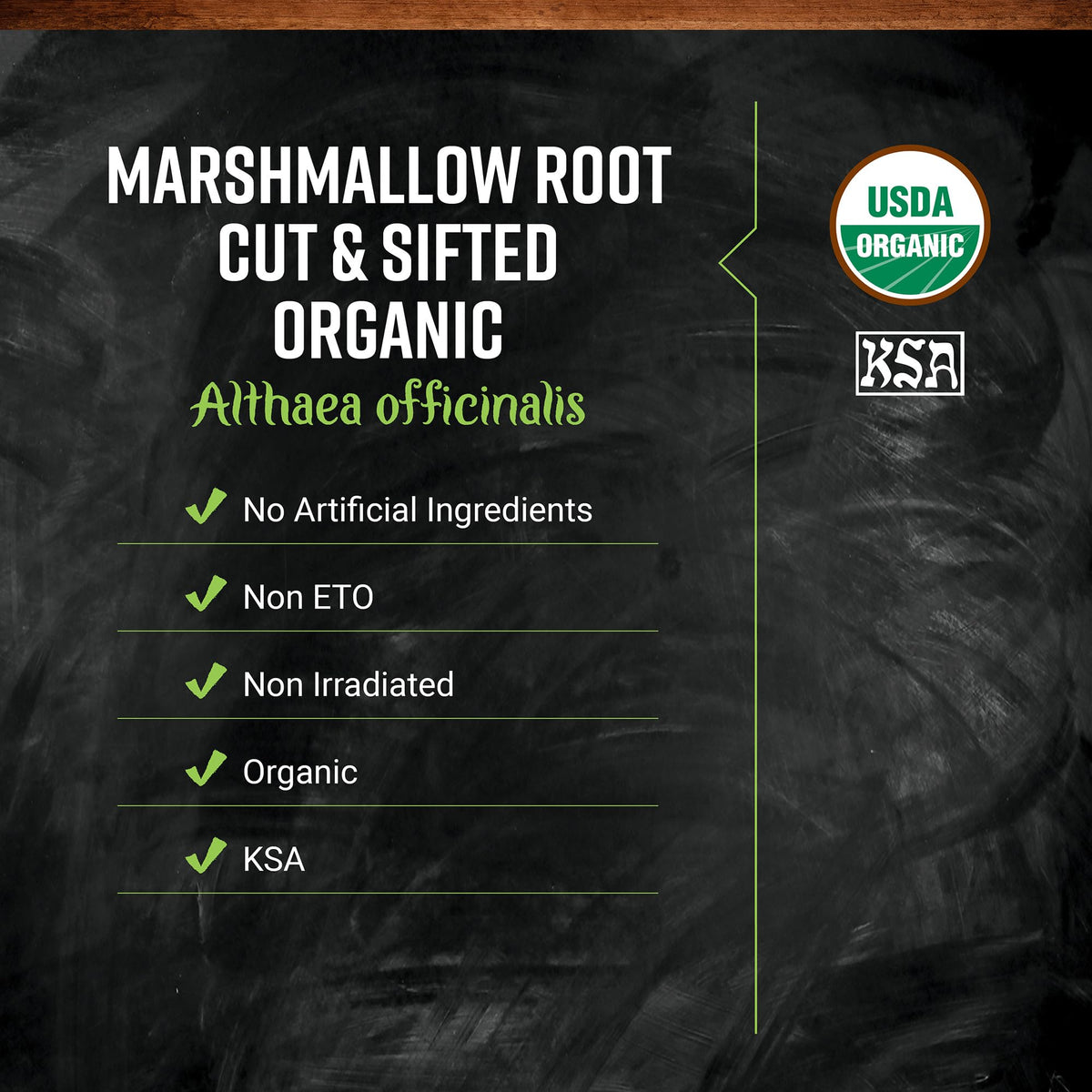 Frontier Co-op Marshmallow Root powder for smoothies and syrups.