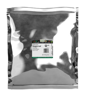 Frontier Co-op Mediterranean Oregano close-up highlighting bright aroma for Italian dishes.