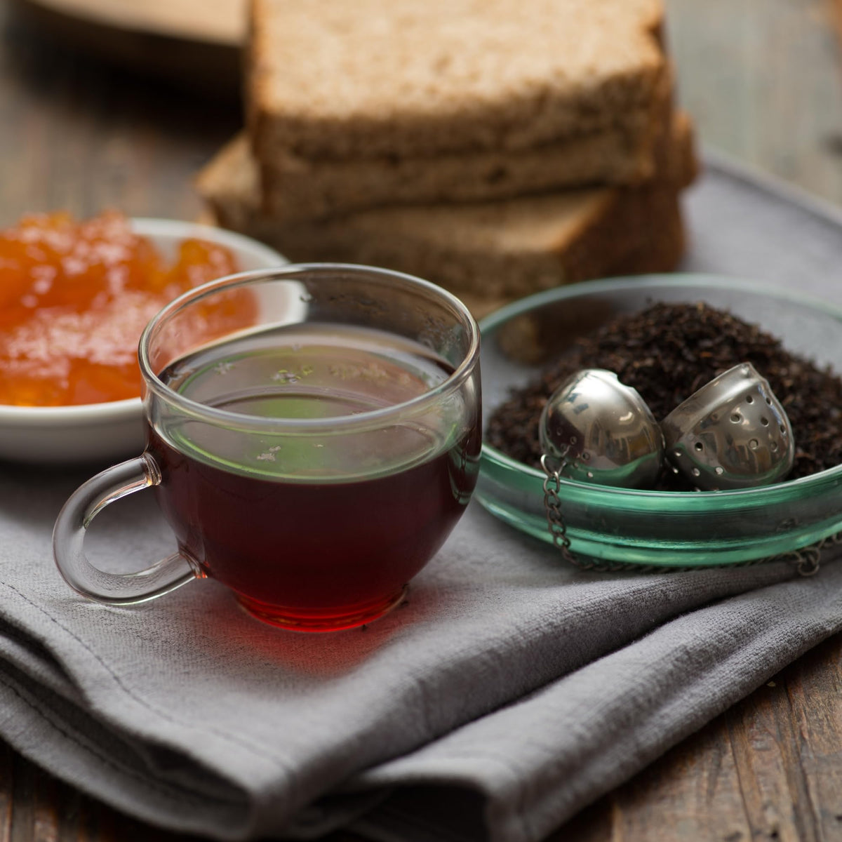 Frontier Co-op Irish Breakfast cup with milk for velvety texture