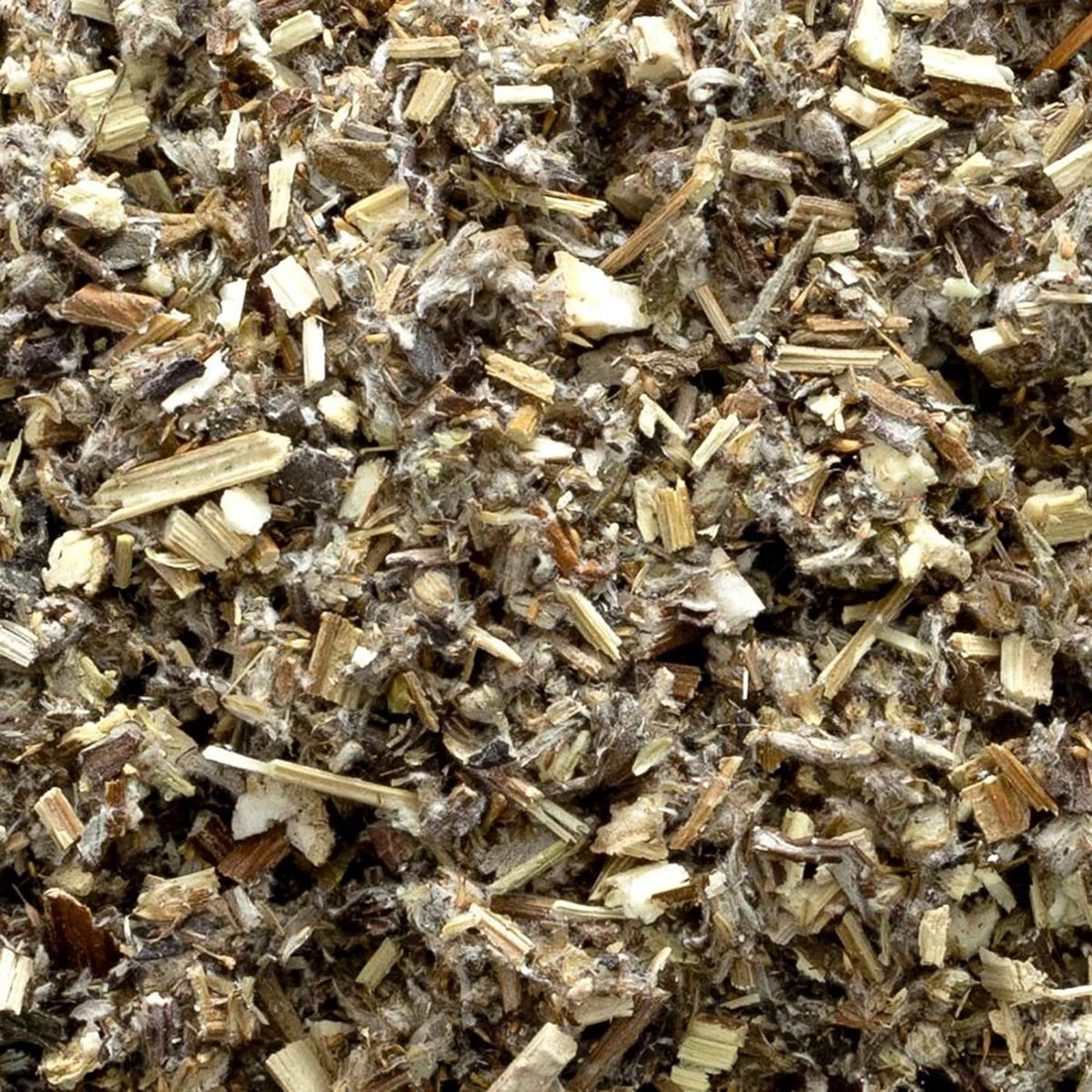 Frontier Co-op Mugwort Tea Leaves ready to steep for flavor