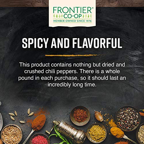 Frontier Co-op natural kosher red chili flakes ensure pure, versatile heat