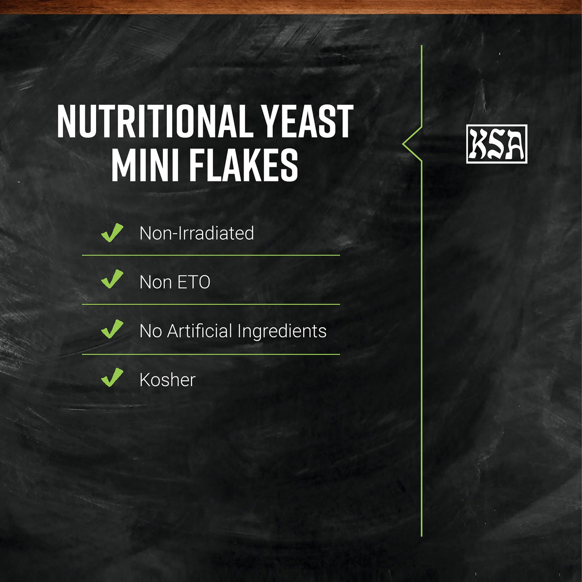 Frontier Co-op Nutritional Yeast Mini Flakes vegan cheese substitute ready to top dishes.