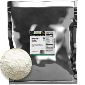 Frontier Co-op Onion Soup and Dip Mix 1lb bulk bag for quick flavor boosts.
