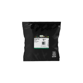 Frontier Co-op orange peel granules bulk 1lb package showing intense citrus aroma for marinades