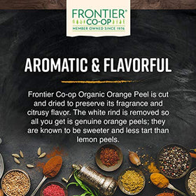 Frontier Co-op organic certification ensures purity and kitchen-friendly flavor