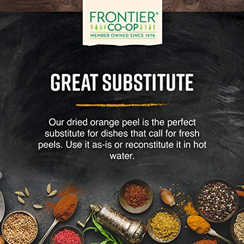 Frontier Co-op orange peel tea use delivers fragrant, calming sips