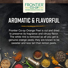 Frontier Co-op orange peel versatile dry ingredient for baking and spice blends