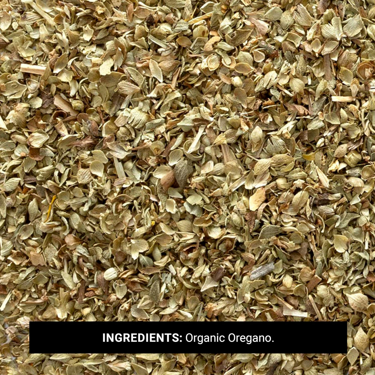 Dried oregano leaves displayed for flavorful Mediterranean cooking.