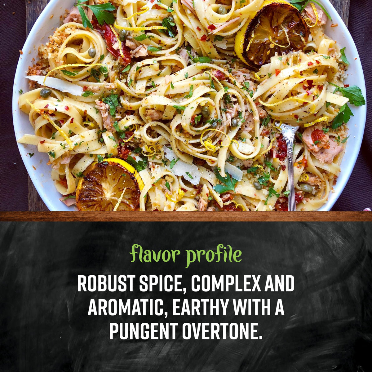 Oregano sprinkled over pasta and roasted vegetables for a Mediterranean flair.