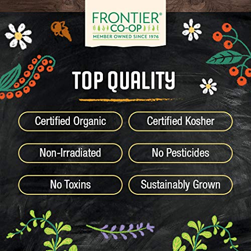 Frontier Co-op Black Pepper bag preserves freshness for long-term spice storage and meal prep