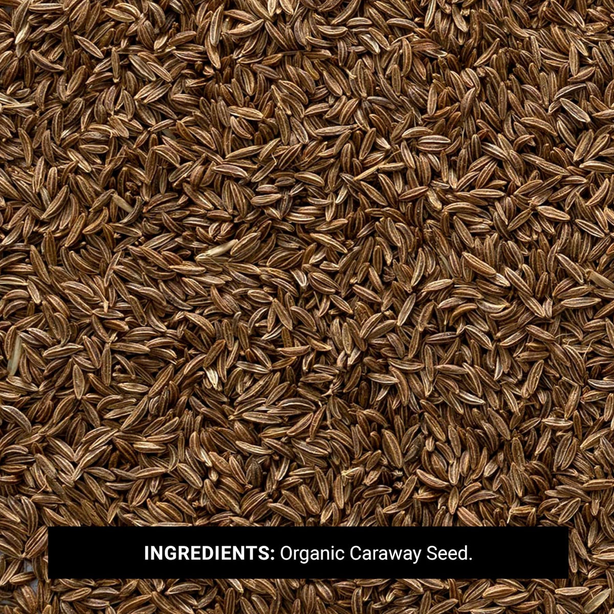 Frontier Co-op organic caraway seeds in spice bin deliver warm earthy aroma.