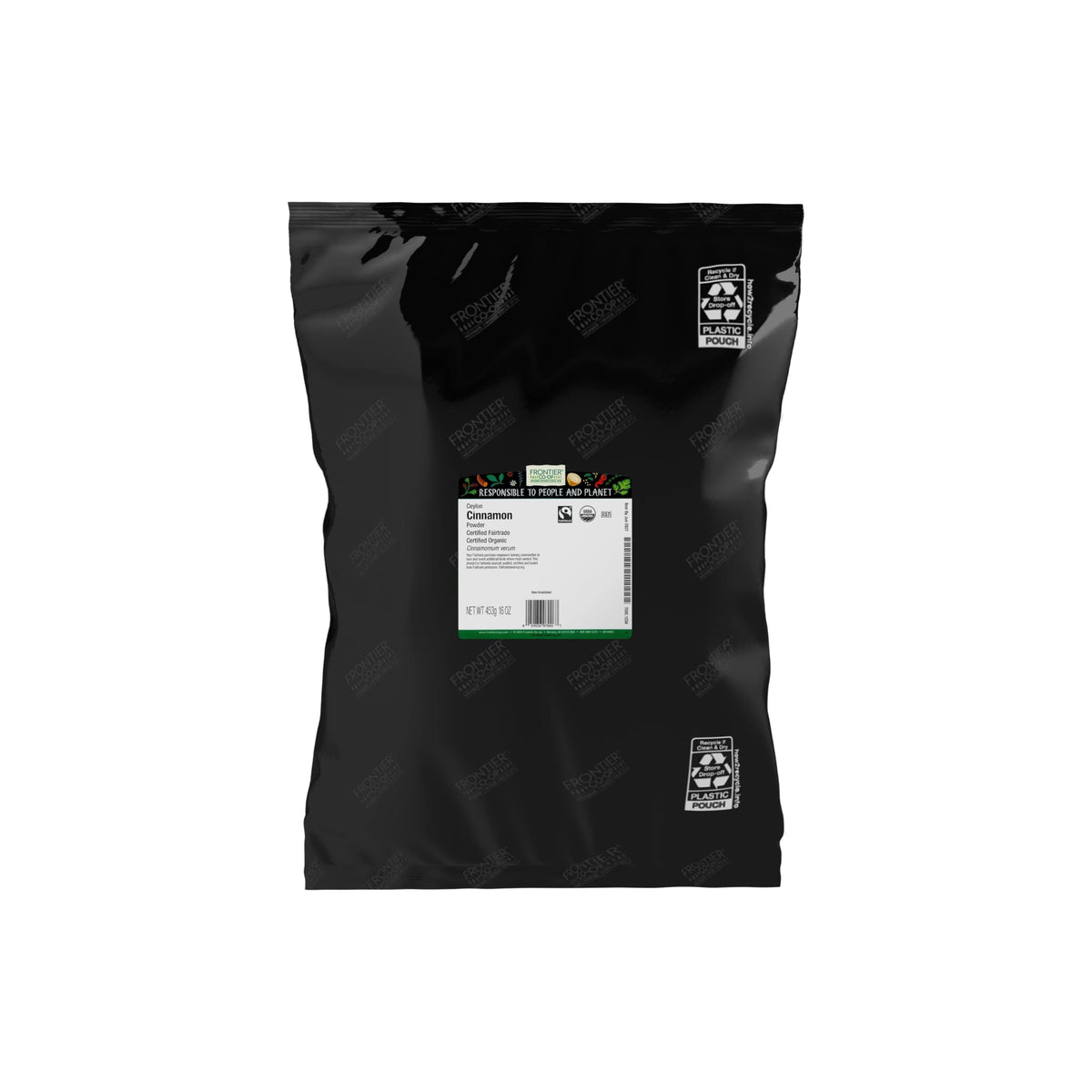 Frontier Co-op Organic Ceylon Cinnamon powder ready for baking and flavor enhancement