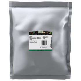 Frontier Co-op Organic Ceylon Cinnamon Sticks 3-inch bulk pack for cooking and crafts.