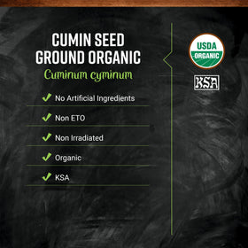 Frontier Co-op Organic cumin enhances meal prep with warm, earthy tones.